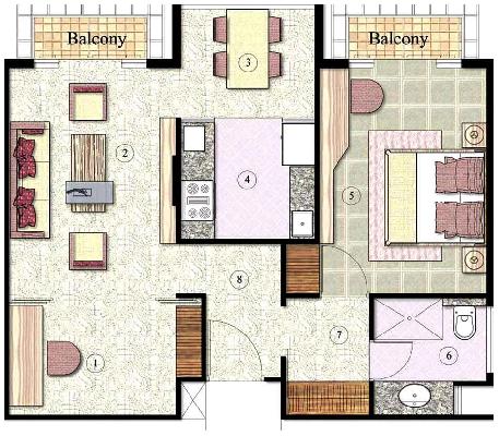 Jaypee Pavilion Court, Noida - Luxury Apartments