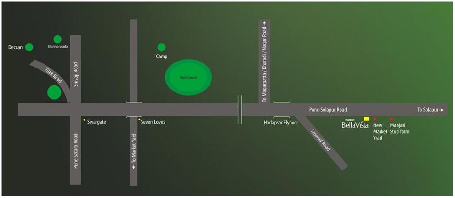 Karan Bella Vista, Pune - 2, 2.5 & 3 BHK Apartments