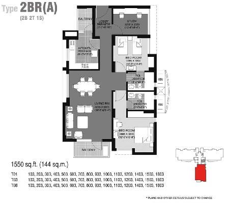 Unitech Escapes, Gurgaon - Residential Floors