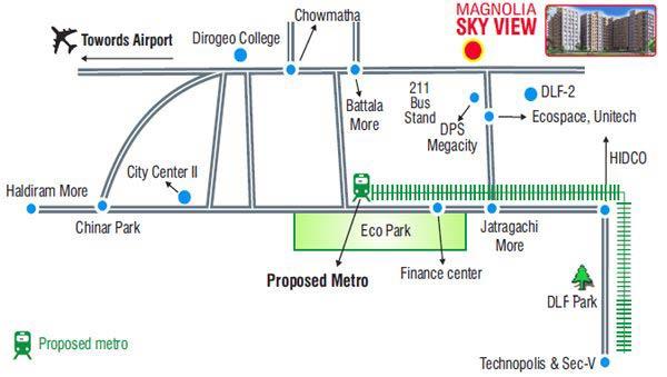 Magnolia Sky view, Kolkata - 2,3 BHK Flats