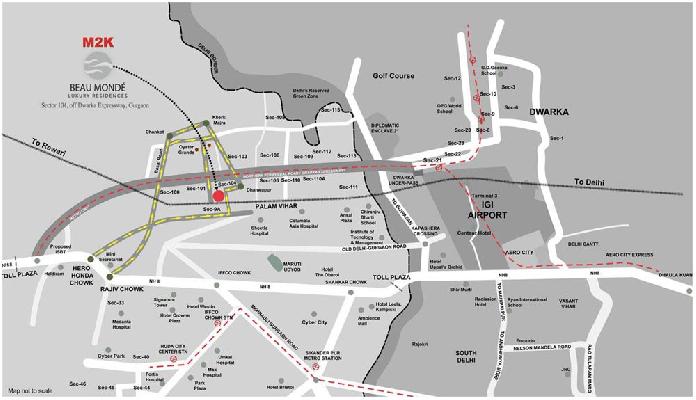 M2K Beau Monde, Gurgaon - Luxury Residences