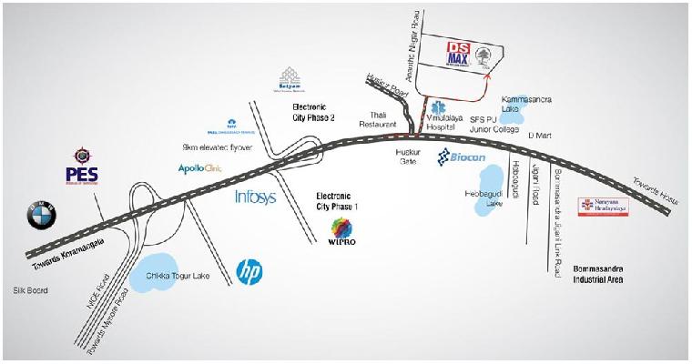 DS-MAX SILVER OAK, Bangalore - 2 & 3 BHK Apartments