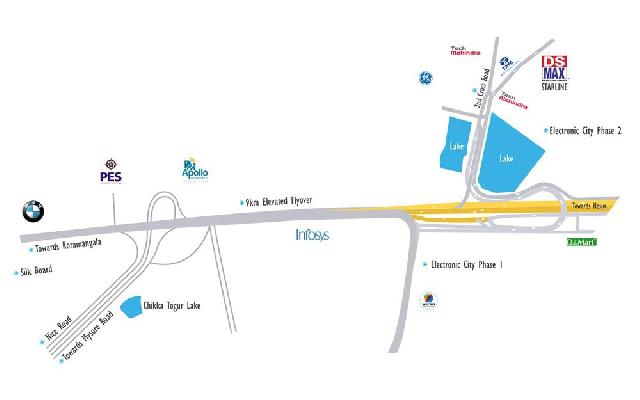 DS-MAX STARLINE, Bangalore - 2 & 3 BHK Apartments
