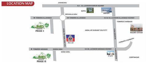 JMD Green Phase – 1, Lucknow - Residential Plots