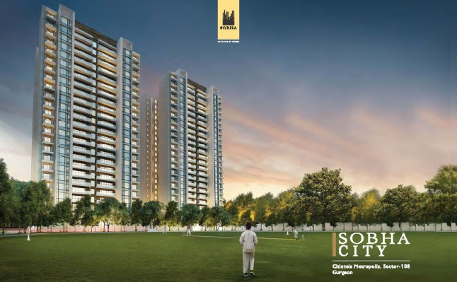 Sobha City, Gurgaon - 2/3 BHK Apartments