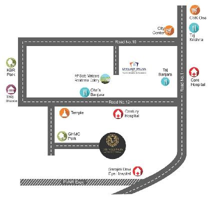 The Valencia, Hyderabad - 3,4 BHK Flats