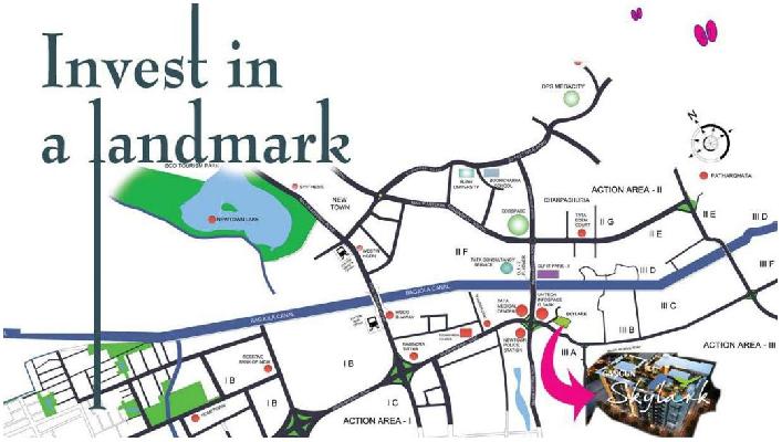 Sky Lark, Kolkata - 1,2,3 BHK Flats