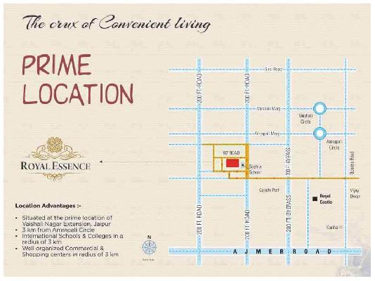 Royal Essence, Jaipur - 2 & 3 BHK Flats