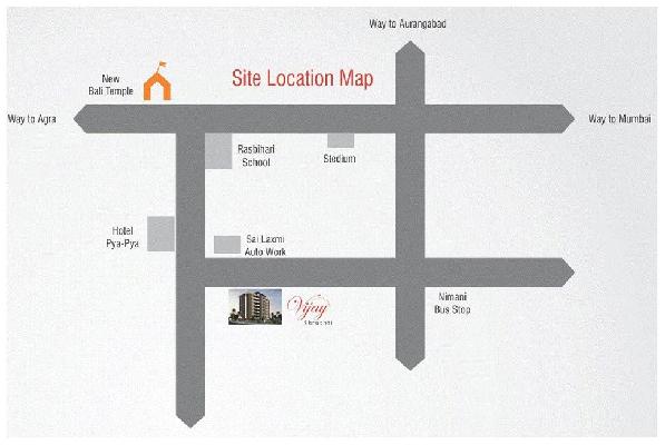Vijay Shrushti, Nashik - 1 & 2 BHK Luxurious Flats