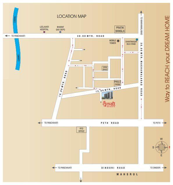 Tulsi Heights, Nashik - 1 & 2 BHK Flats