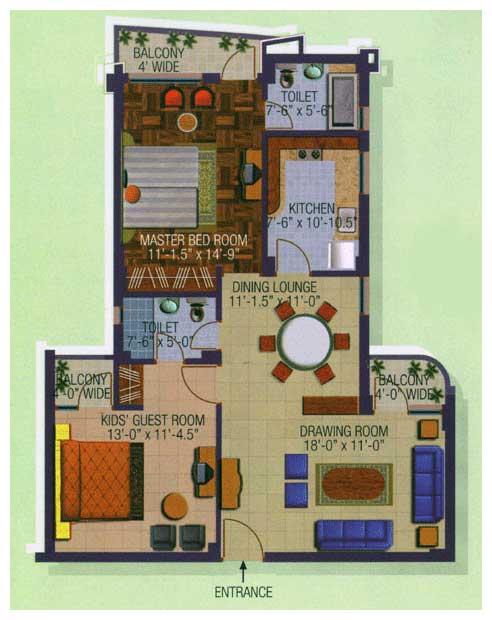 Solitaire Divine, Zirakpur - Residential Apartments