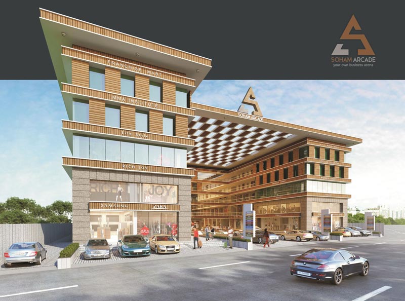 Soham Arcade in Adajan, Surat by Soham Group