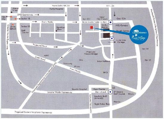 The Palm Village, Greater Noida - 1 BHK / 2 BHK / 3 BHK Appartment