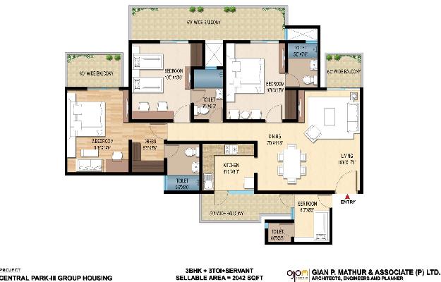 Lake Front Towers, Gurgaon - 3 & 4 BHK Residential Apartments