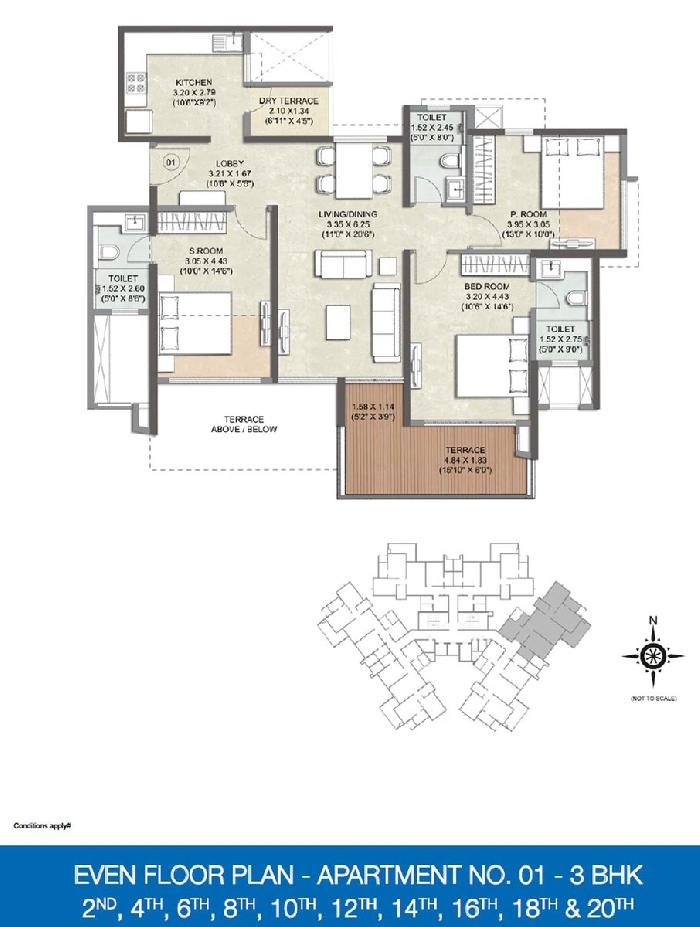 Kalpataru Exquisite, Pune - Residential Apartments for sale