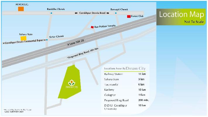 Dream City, Gorakhpur - Residential Plots
