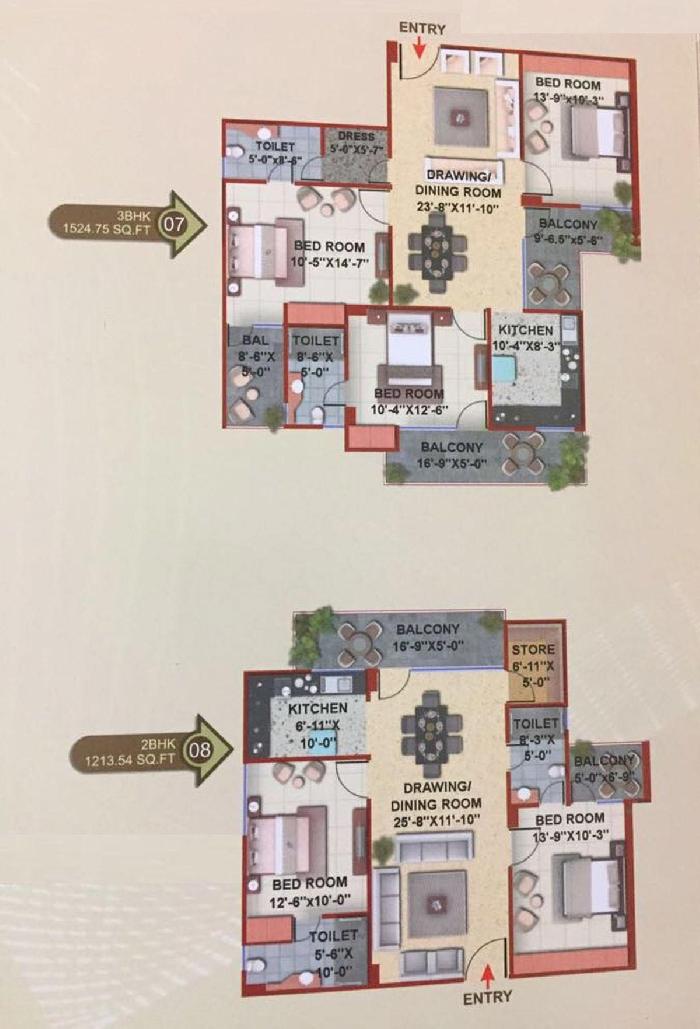 Kursi Road Apartment, Lucknow - Residential Apartments for sale