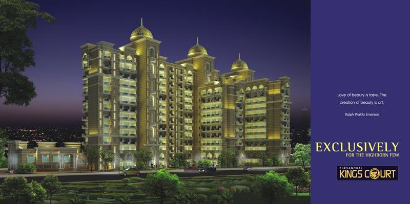Kings Court, Lucknow - 3 & 4 BHK Flats for sale