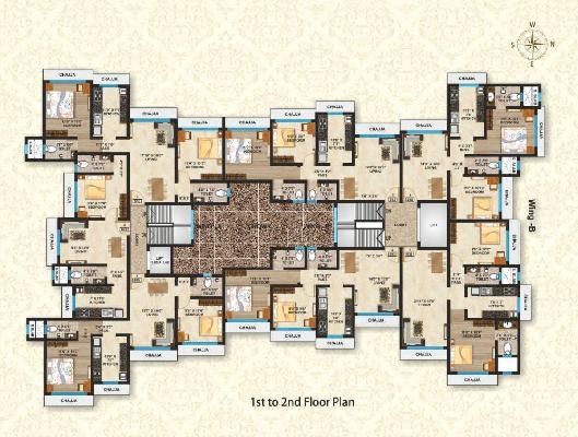 New Tashkent Terrace CHSL, Mumbai - 1, 2 & 3 BHK Apartments for sale