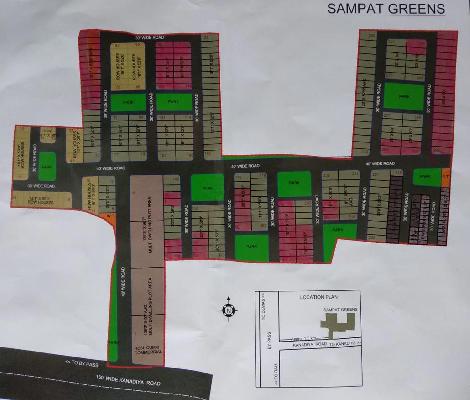 Sampat Greens, Indore - Residential Plots for sale