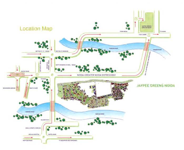 Jaypee Greens Krescent Homes, Noida - High Rise Apartments