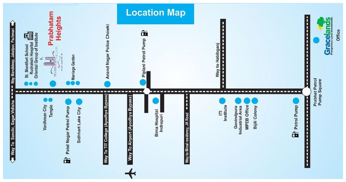 Prabhatam Heights in Raisen Road, Bhopal by Graceland Habitats Serene