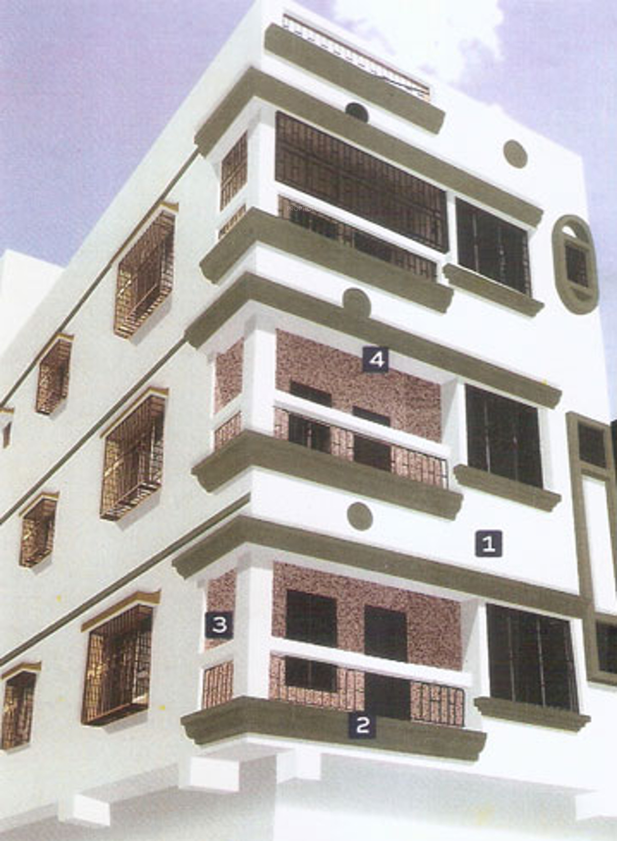 AKMA Sudha Apartment in Jessore Road, Kolkata by AKMA Group of