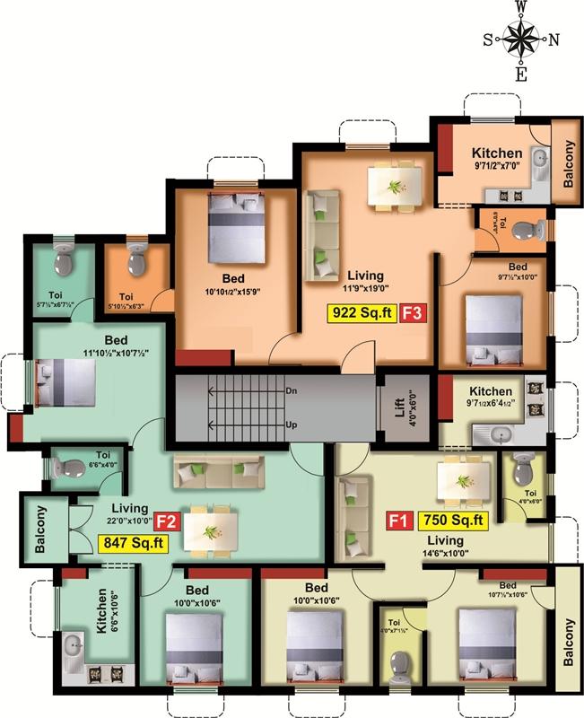 VGK Prime Rose, Chennai - VGK Prime Rose