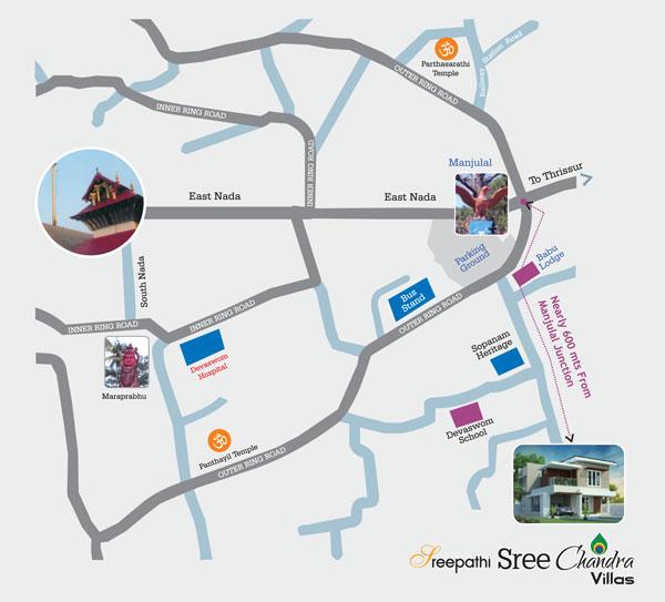 Sreepathi Sree Chandra Villas, Thrissur - Sreepathi Sree Chandra Villas