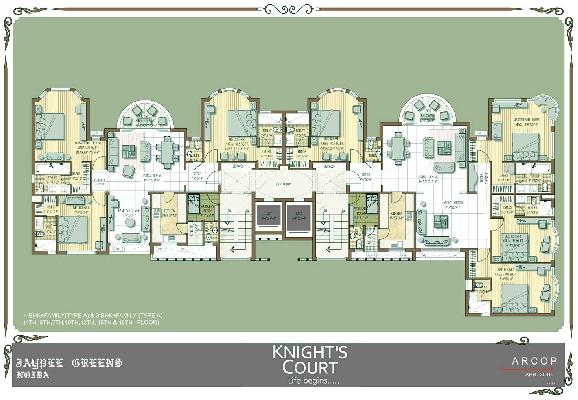Jaypee Greens Knight Court, Noida - Residential Apartments & Penthouses