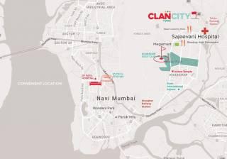 Clan Turquoise, Navi Mumbai - 3 BHK Apartment