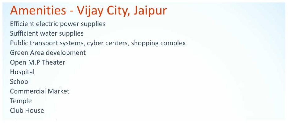 Vijay City, Jaipur - Residential Plots