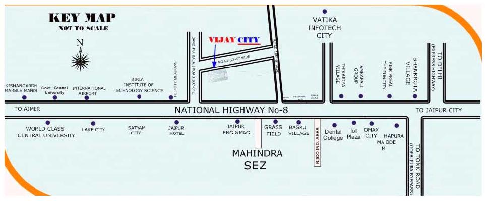Vijay City, Jaipur - Residential Plots