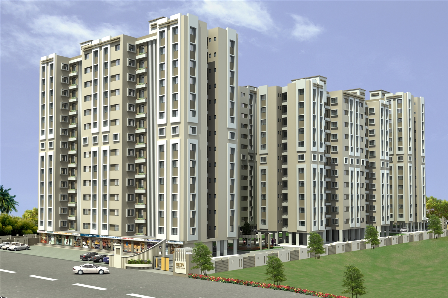 Raghuvir Shiv Residency in Althan, Surat by Raghuvir House