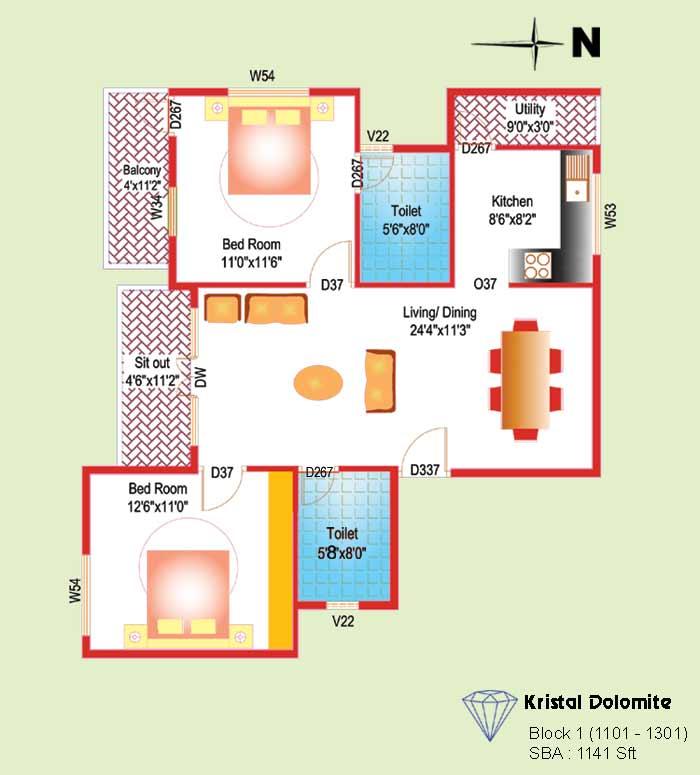 Kristal Dolomite, Bangalore - Kristal Dolomite