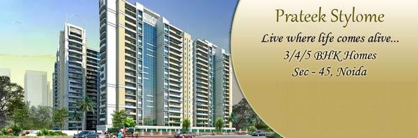 Prateek Stylome, Noida - 3, 4 & 5 BHK Apartments