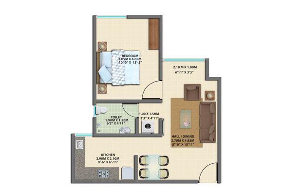 VBHC Greenwoods, Palghar - 1/2 BHK Apartments