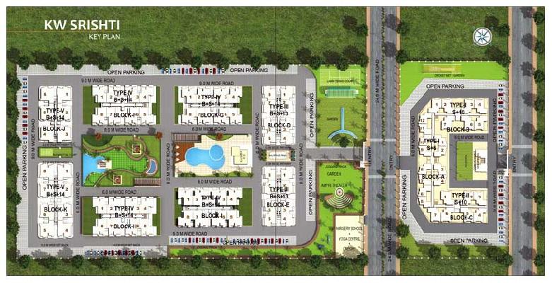 KW Srishti, Ghaziabad - 2 & 3 BHK Apartments