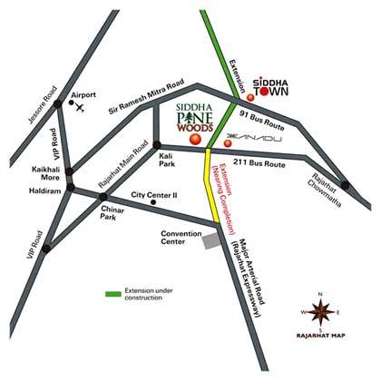 Siddha Pinewood, Kolkata - Residential Apartments