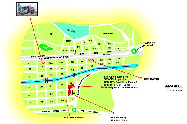 SRS Hightech Affordable Homes, Faridabad - SRS Hightech Affordable Homes