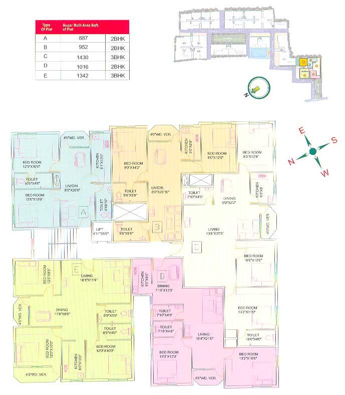 Meena Residency, Kolkata - Residential Flats & Apartments