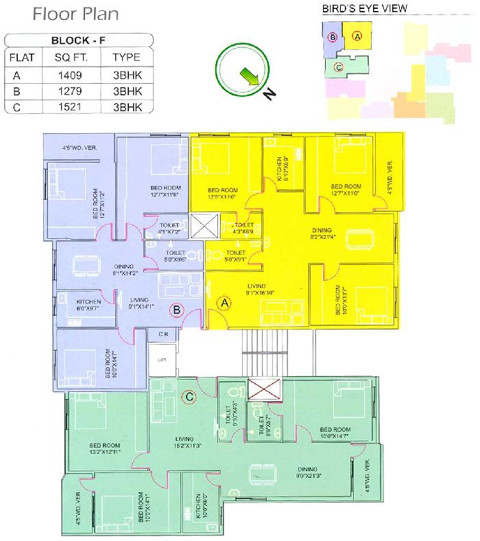 Meena Residency 2, Kolkata - Luxury Residential Apartments