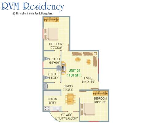 RV RVM Residency, Bangalore - RV RVM Residency