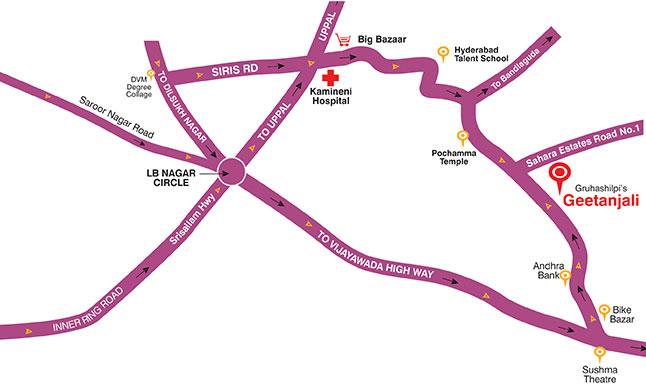 Gruhashilpi Geetanjali, Hyderabad - Gruhashilpi Geetanjali