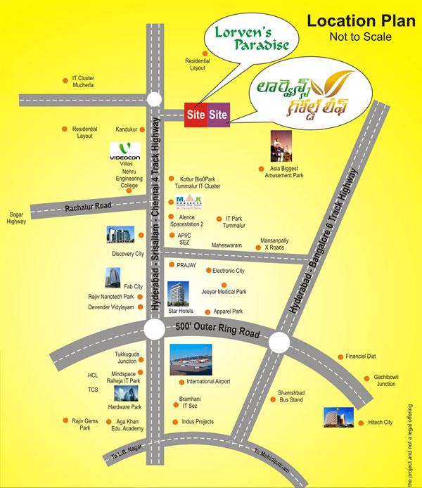 Vasundhara Lorvens Gold Leaf, Hyderabad - Vasundhara Lorvens Gold Leaf
