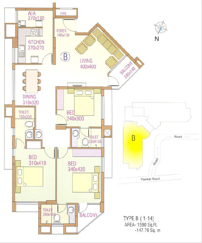 Skyline Onyx, Kozhikode - Skyline Onyx