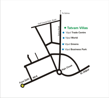 Tatvam Villas, Gurgaon - Exclusive 3/4/5 BHK Villas