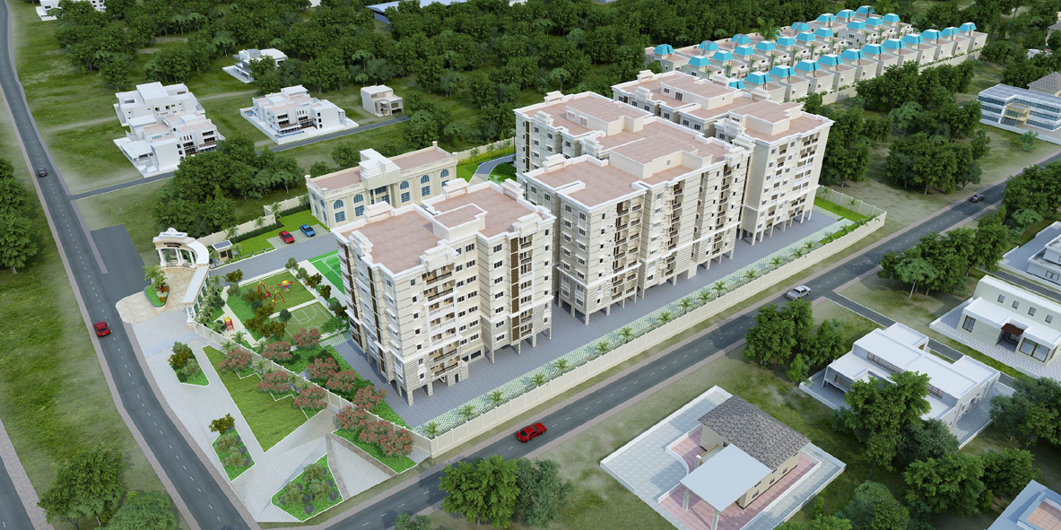 Mayflower Estate Apartments in Udayampalayam, Coimbatore by Mayflower