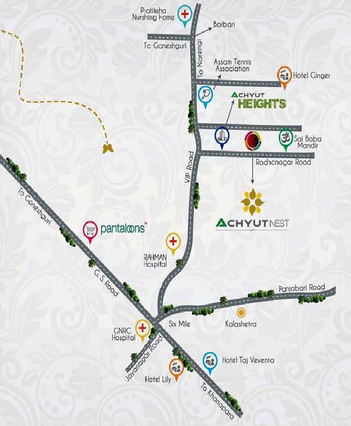 Gajpati Achyut Nest, Guwahati - Gajpati Achyut Nest