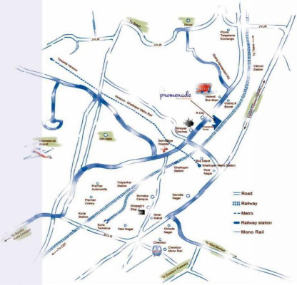 Wadhwa Promenade The Address, Mumbai - 2 BHK Apartment